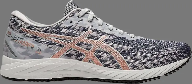 Кроссовки wmns gel ds trainer 25 'polar shade rose gold' Asics, серый — фото 2