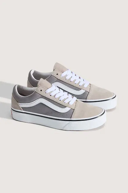 Кеды OLD SKOOL Vans, серый — фото 2