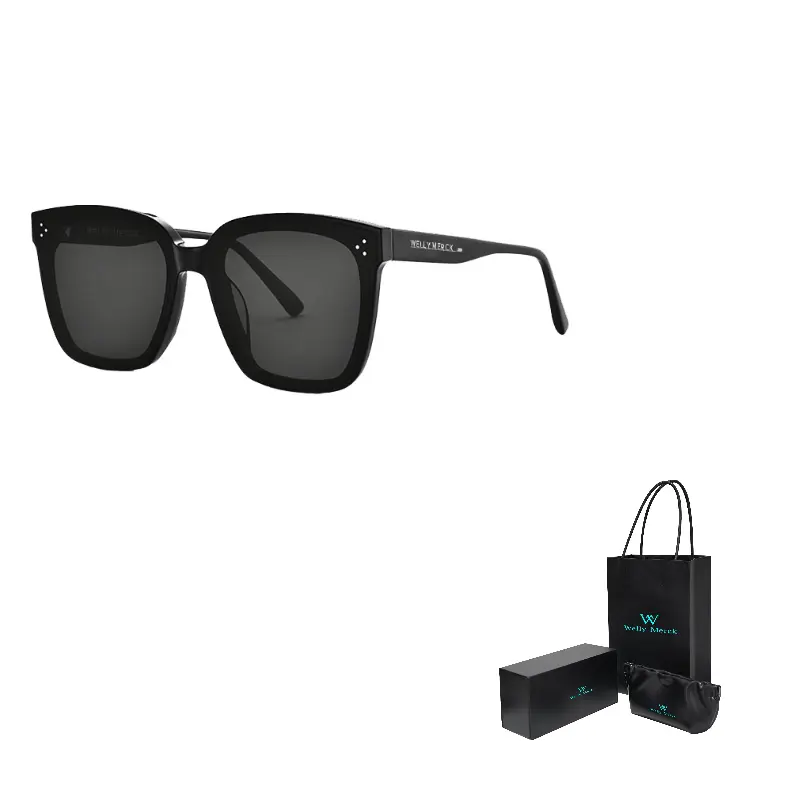 

Welly Merck Солнцезащитные очки Unisex, Black