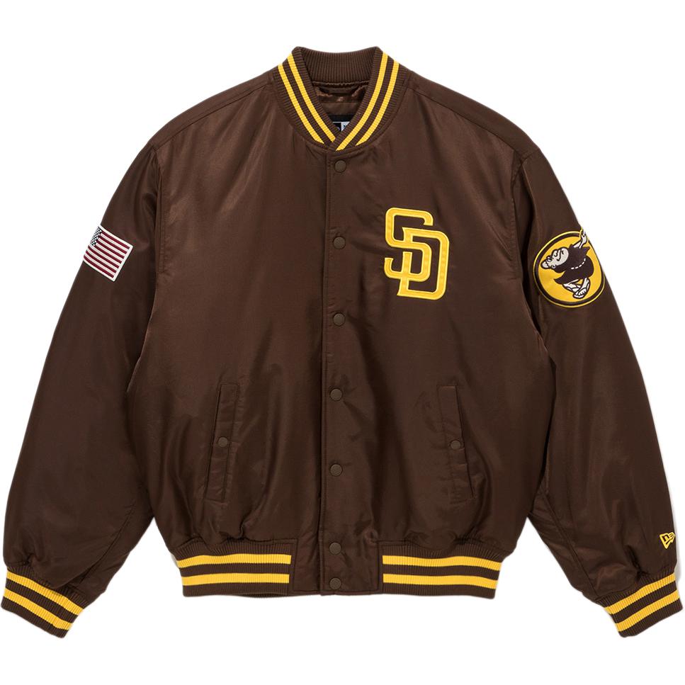 

Куртка fw25 в корейском стиле унисекс New Era, коричневый