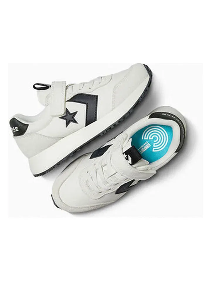 Кроссовки кожаные Omega Converse, белый — фото 3