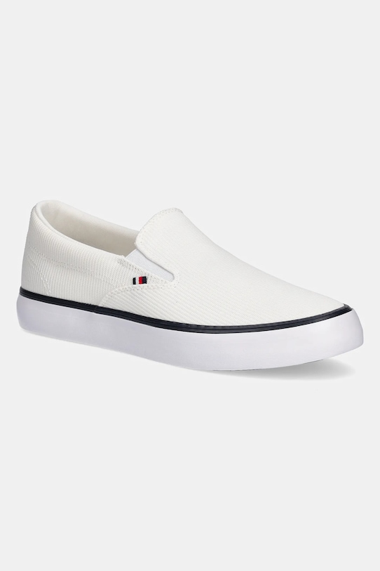

Кроссовки TH HI VULC CORE LOW II SLIPON Tommy Hilfiger, белый