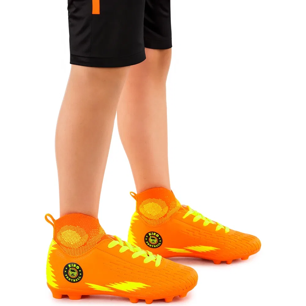 Детские футбольные бутсы для мальчиков с высоким голенищем Tusa FKP Kiko Kids