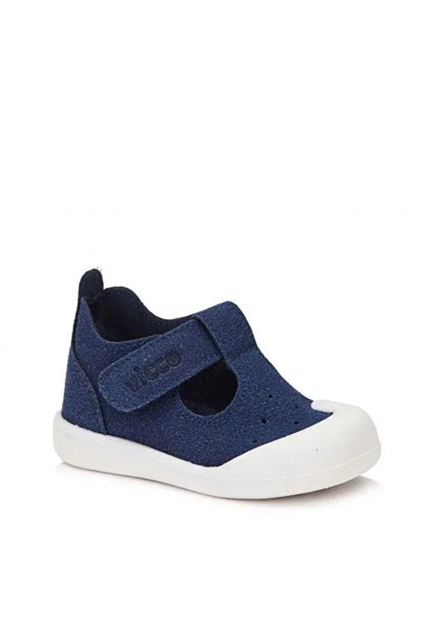 Детские туфли для мальчиков текстильные Vicco, Navy Blue