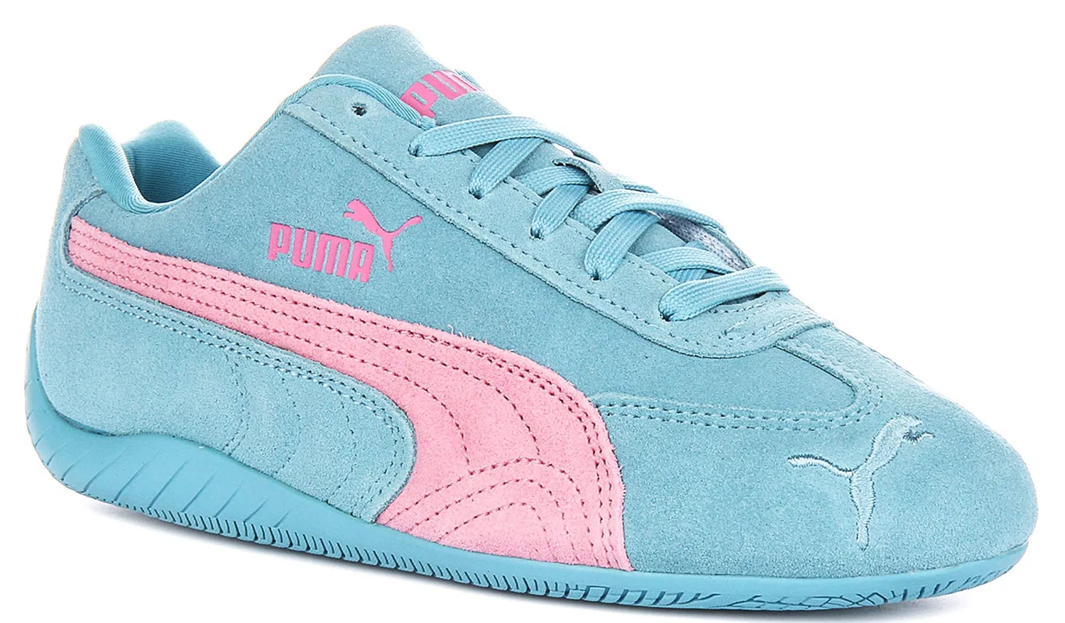 Детские кроссовки для мальчиков с низким профилем Speedcat Og Jr PUMA, Blue And Pink