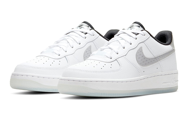 Кроссовки Nike Air Force 1 Low LV8 KSA, белый/серый — фото 3