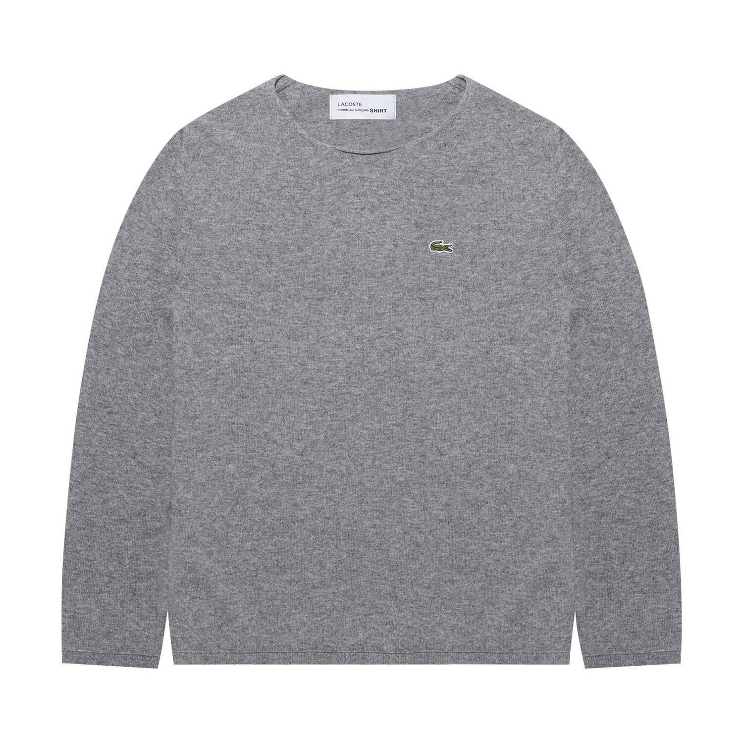 

Comme des Garçons SHIRT x Lacoste Свитер Серый