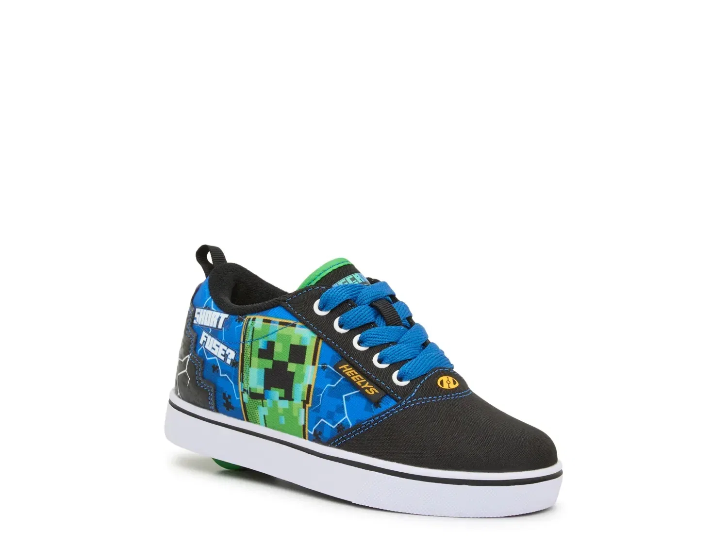 Кроссовки с колесами Minecraft Pro 20, Heelys, черно-синий