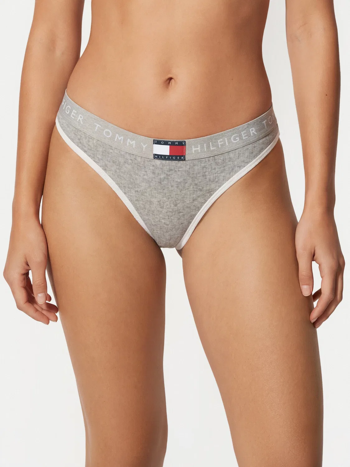 Женские стринги Tommy Hilfiger, светло-серый