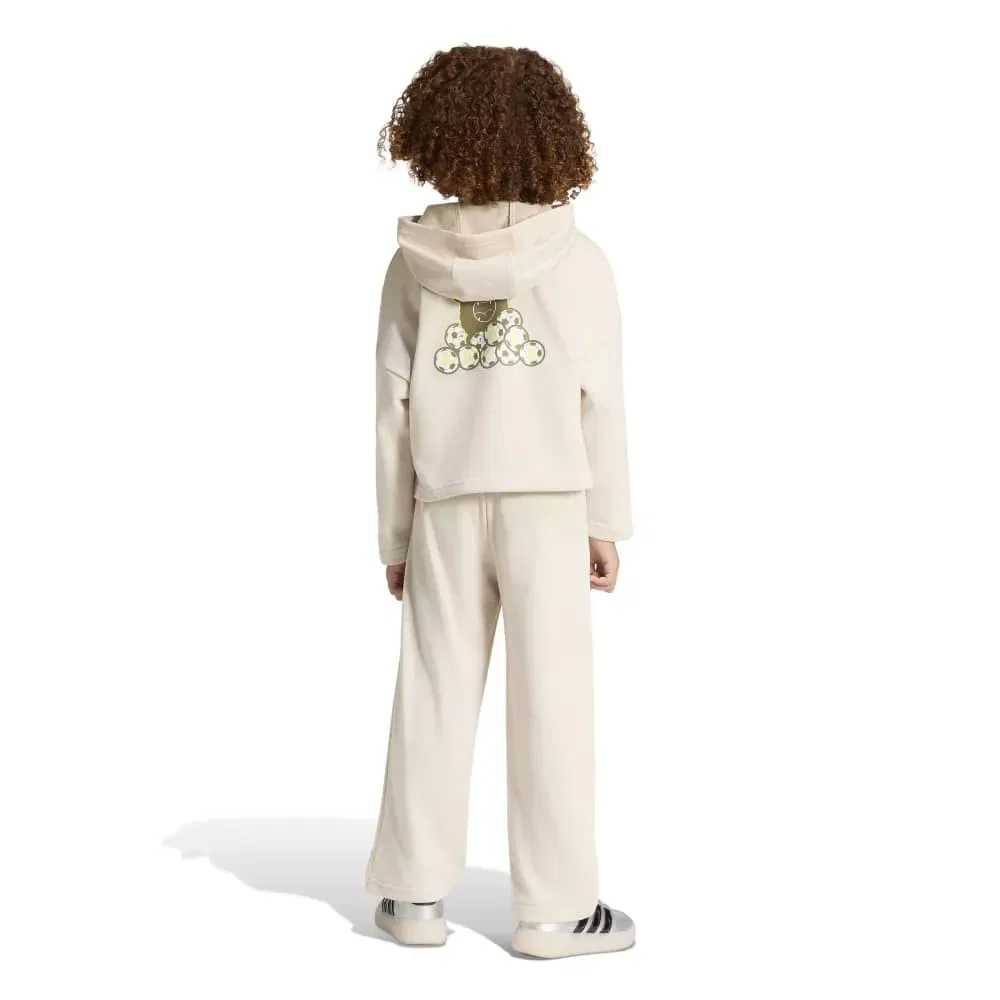 Детский комплект для девочек с принтом Tiro_Nster Jogger Adidas, White — фото 2
