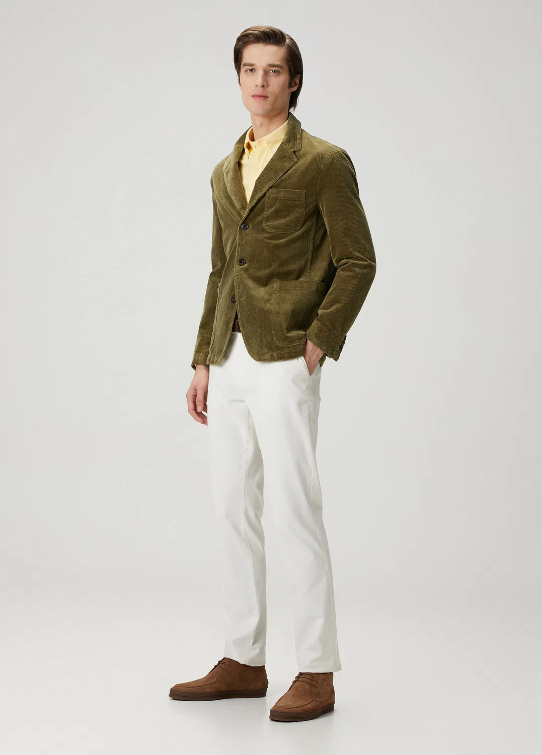 Рубашка Polo Ralph Lauren, Sarı — фото 2