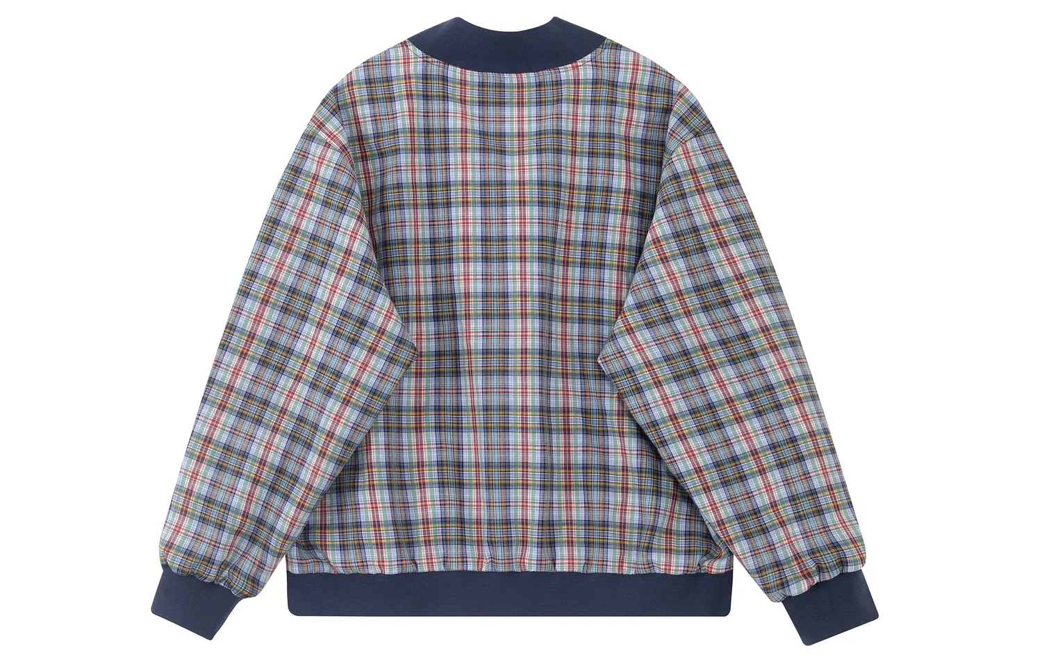 Детская куртка-бейсболка с воротником Unisex Baseball Collar Moderate, F426, Orange Red — фото 4