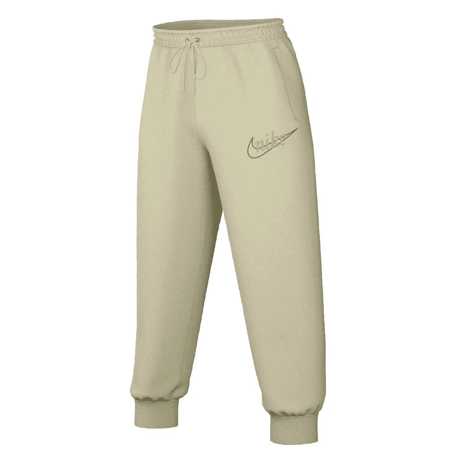 Мужские спортивные штаны из футера с начесом Nike Club Fleece, Желтый