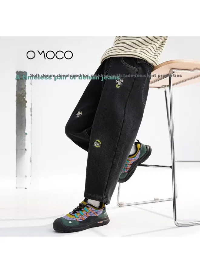 Штаны джинсовые деним для мальчиков Momoco, синий