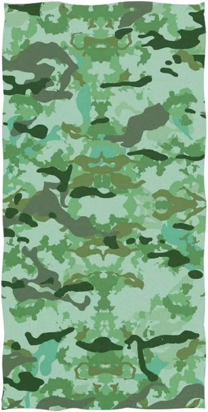 Мочалка, очень впитывающая, MONTOJ, камуфляжный, 76,2 x 38,1 см