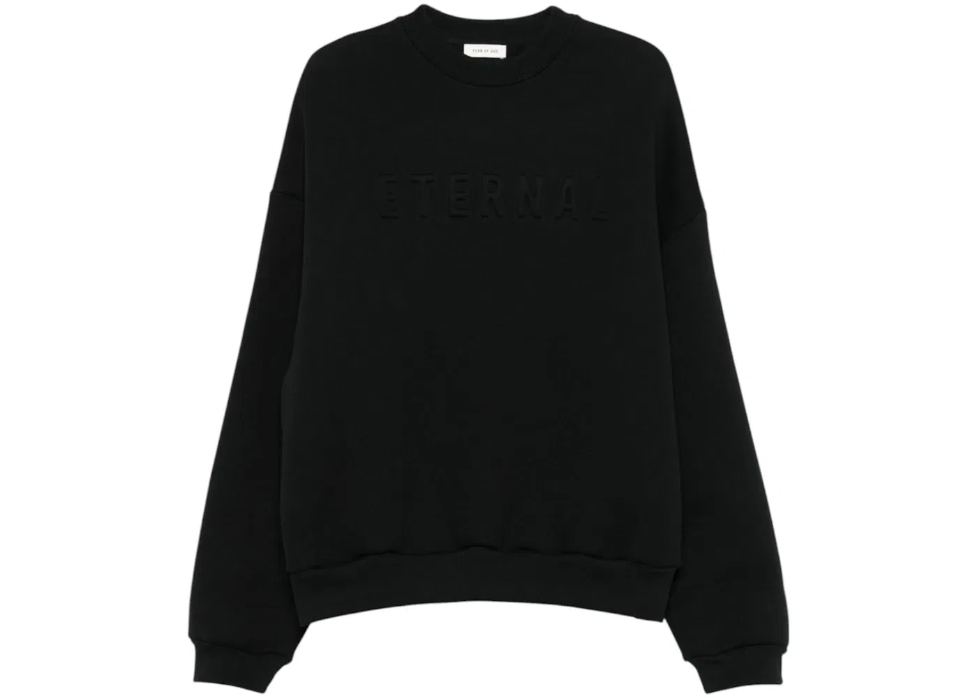 Мужской свитшот Fear of God Eternal Crewneck Black Base, Black Base