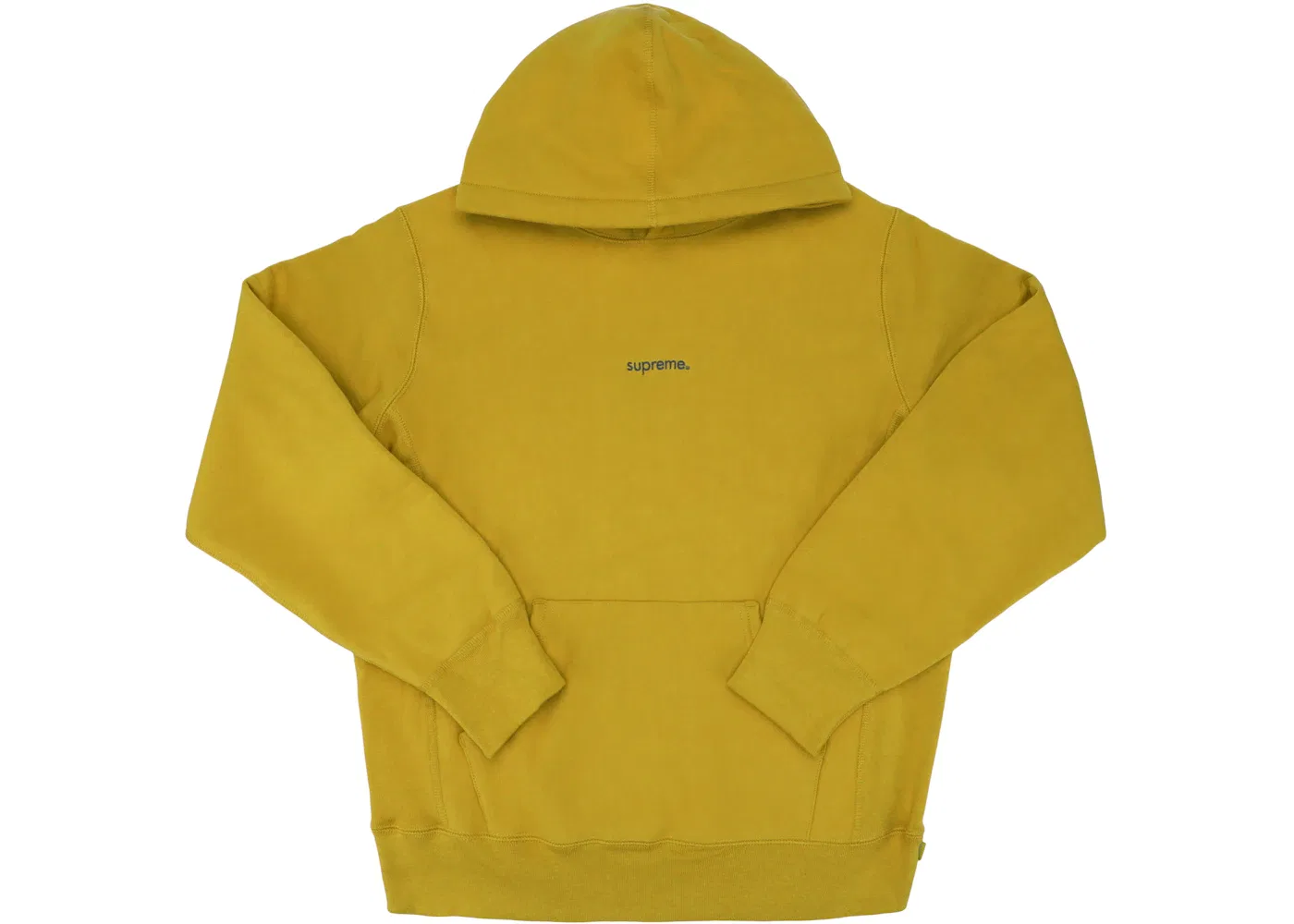 Мужской худи с капюшоном Supreme Sweatshirt, Mustard