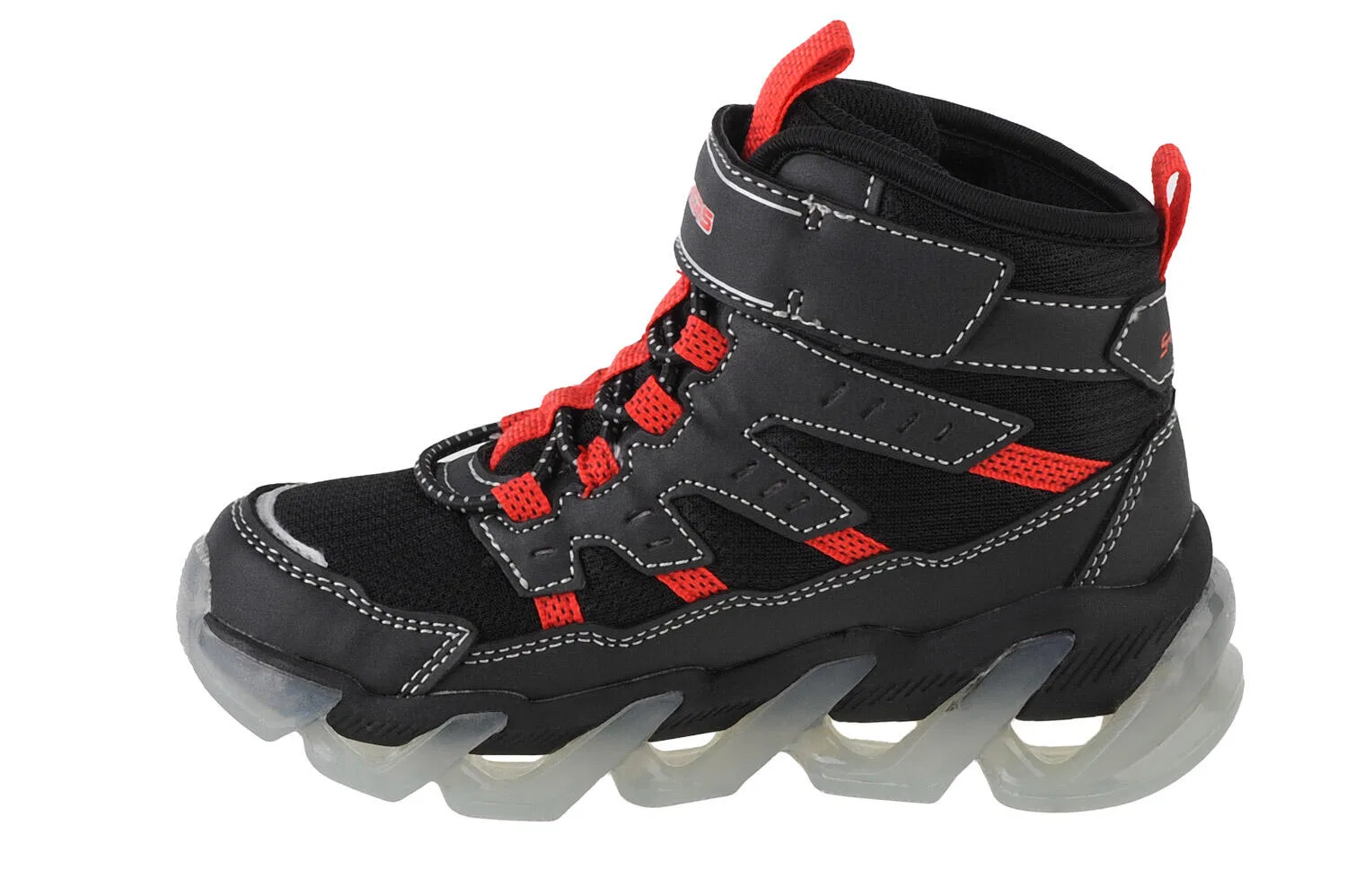 Детские кроссовки со светящейся подошвой Mega Surge Skechers, Schwarz — фото 2