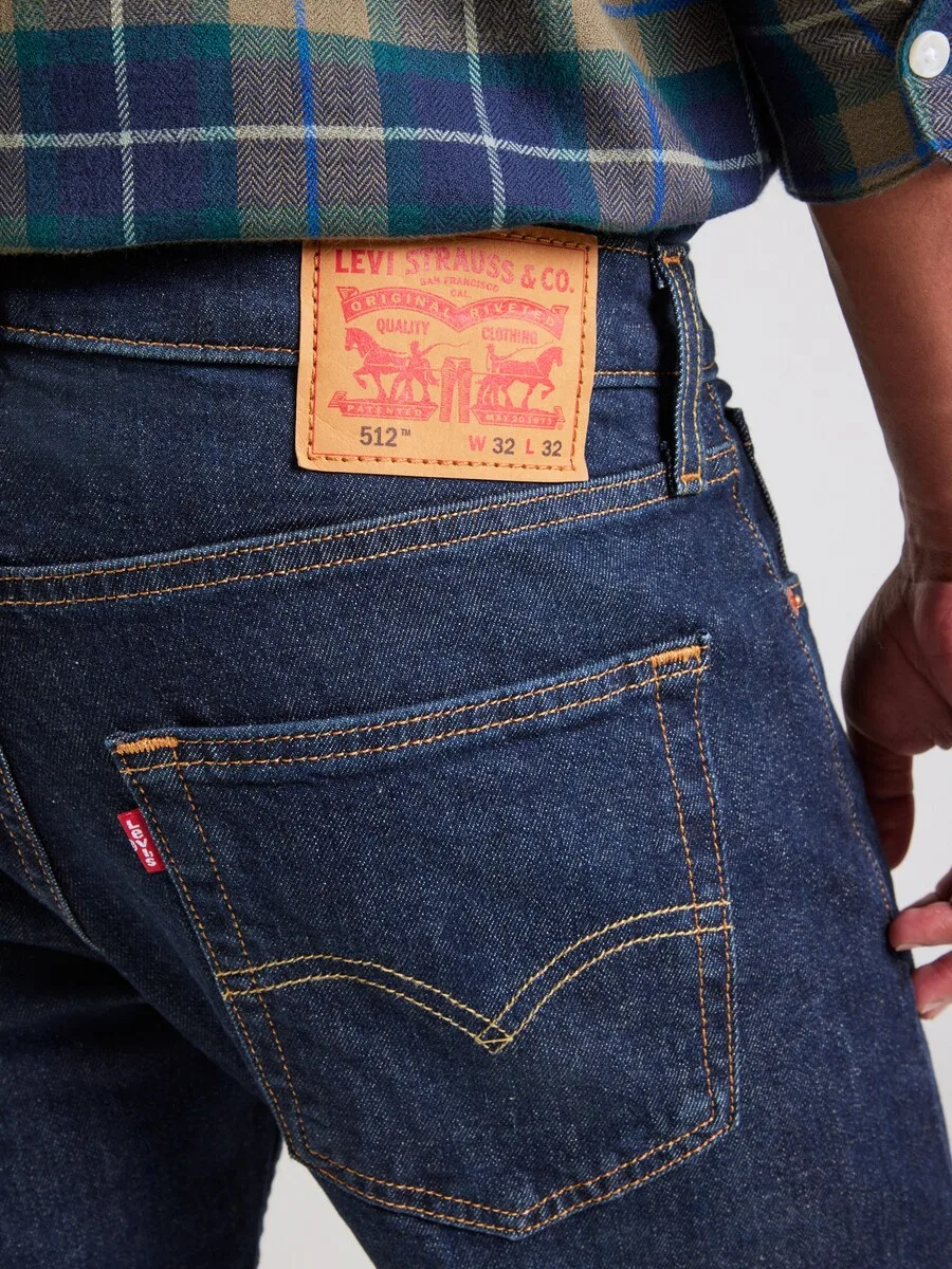 Джинсы LEVI'S Slim fit, цвет «Ночной синий» — фото 2