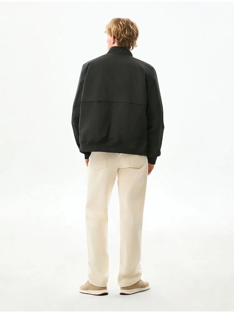 Куртка Harrington с двусторонней застежкой TOMMY HILFIGER, Black — фото 3