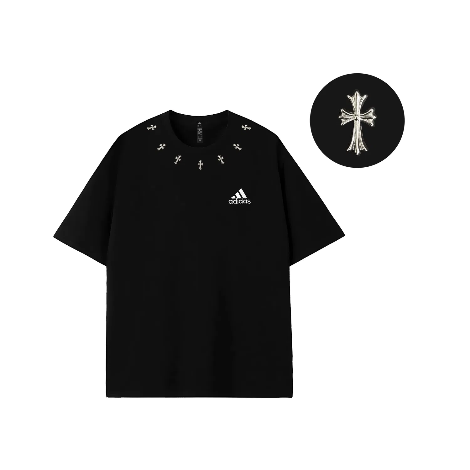 Футболка Adidas MUST HAVES, Премиум Издание-Черный — фото 4