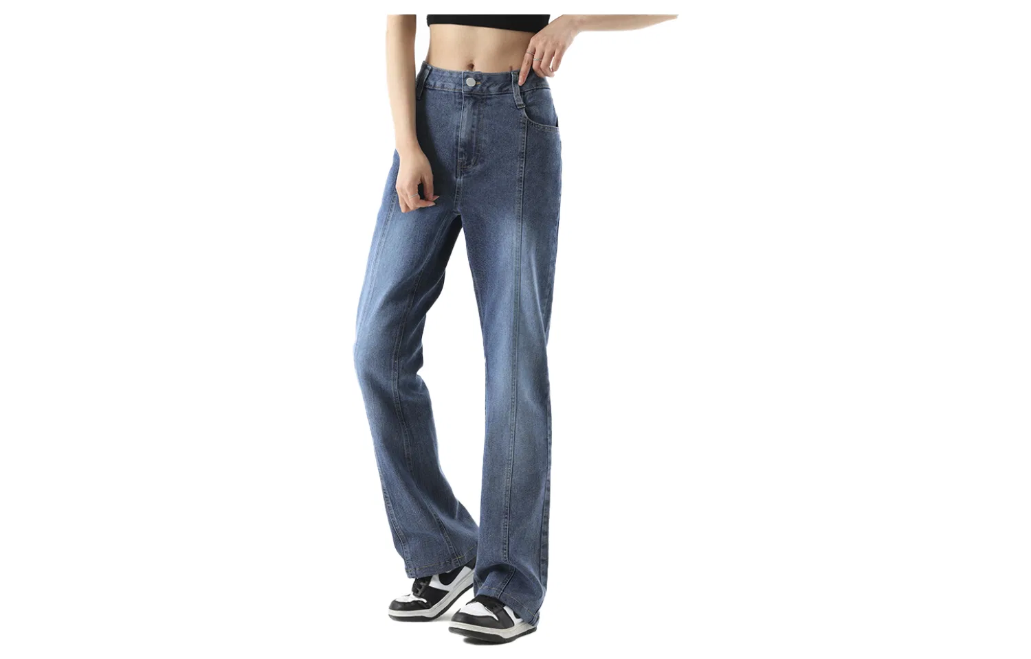 Детские джинсы клеш Унисекс Moderate Flared Pants MIIOW