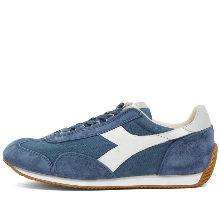 

Кроссовки Diadora Equipe H Canvas Stone Wash, синий/белый
