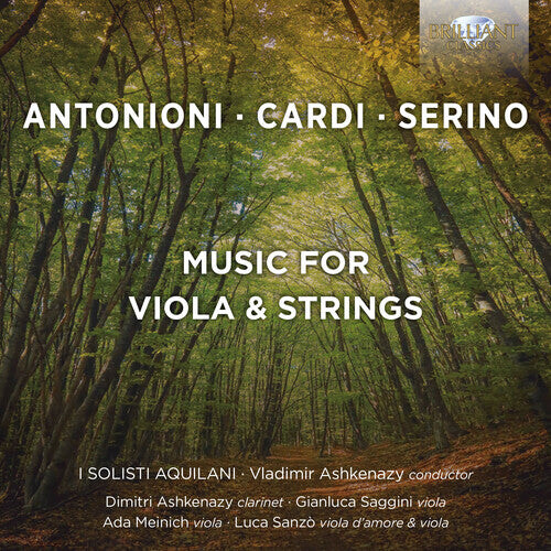 

CD диск Antonioni / Ashkenazy / Saggini: Music for Viola & Strings