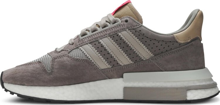 Кроссовки Adidas ZX 500 RM 'Sand Brown', коричневый — фото 4