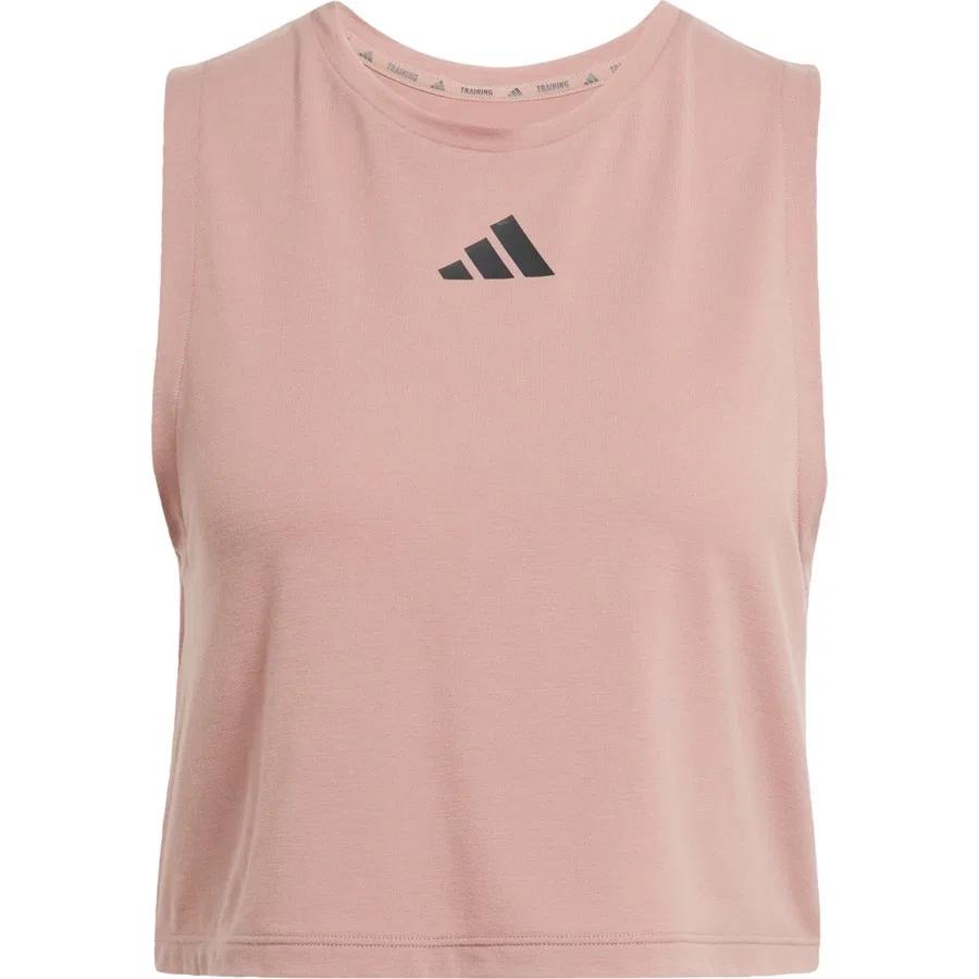 Спортивный топ без рукавов PrimeLift Boxy Tank 3 Stripes adidas, Оранжевый — фото 3
