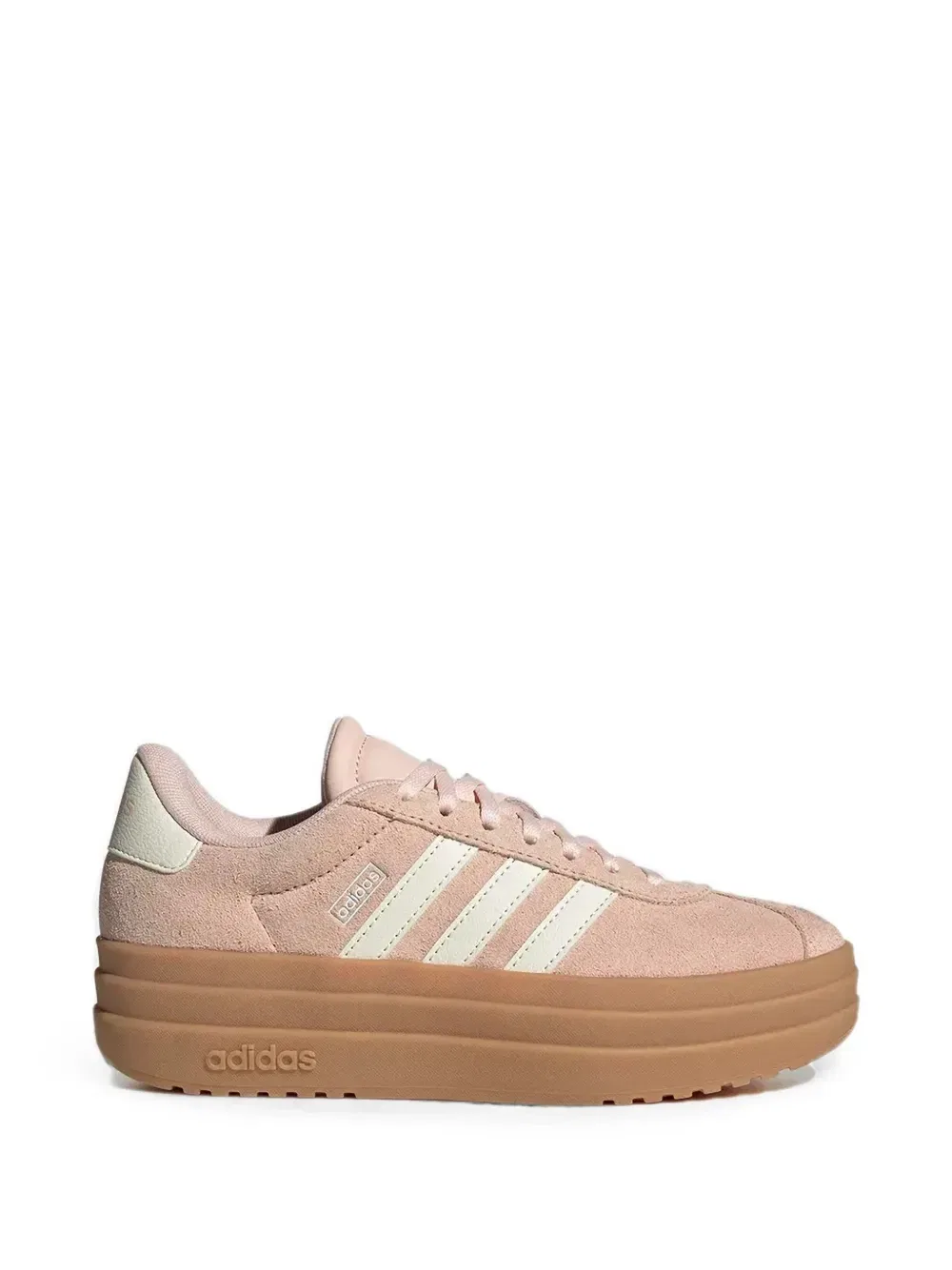 Кроссовки VL Court Bold на платформе Adidas Kids, розовый