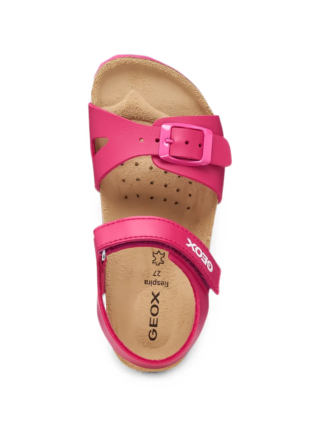 Босоножки Adriel на липучках Geox Kids, розовый — фото 4