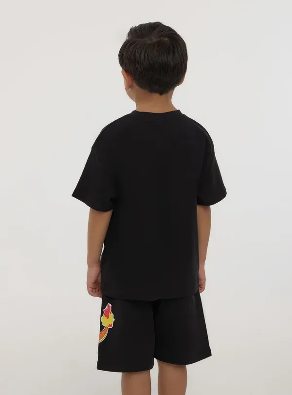 Футболка с принтом Pokemon T-shirt Terranova, черный — фото 2