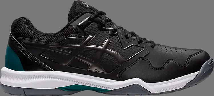 

Кроссовки gel dedicate 7 'black gunmetal' Asics, черный