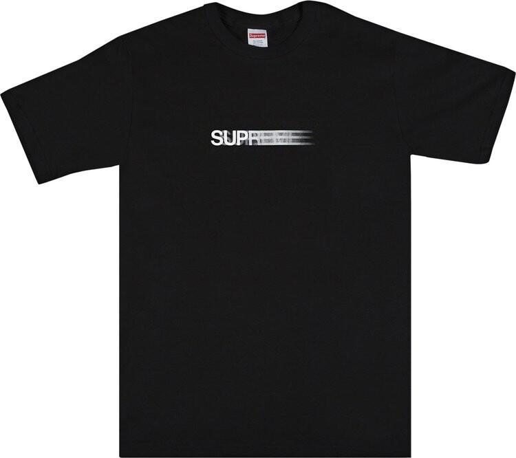 

Футболка Supreme Motion Logo Tee 'Black', черный