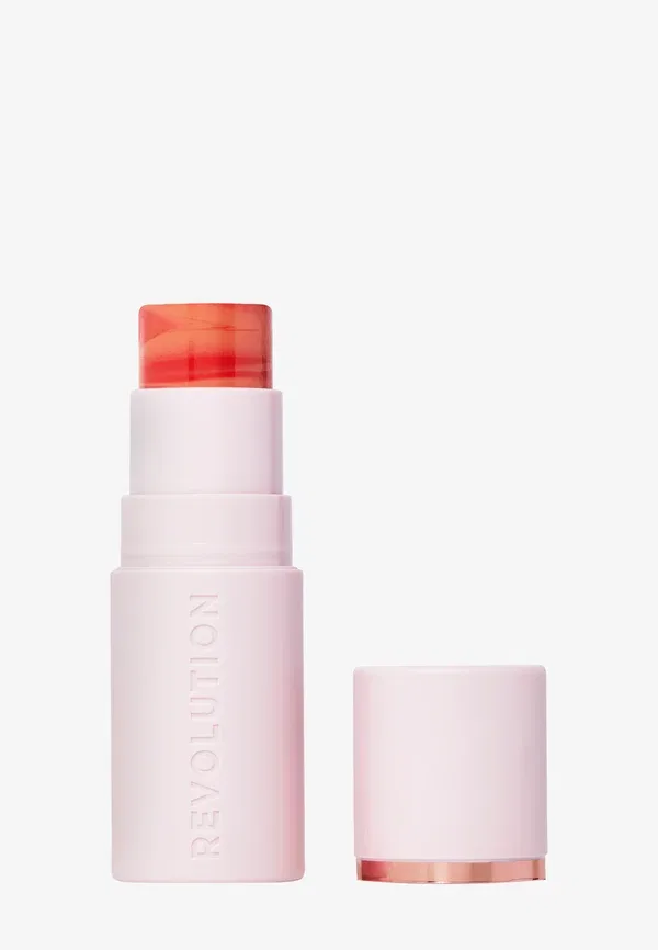 Румяна в стике 4.5 г Revolution Silk Marble Blush Stick Makeup Revolution, Sunkissed Apricot, цвет sunkissed apricot