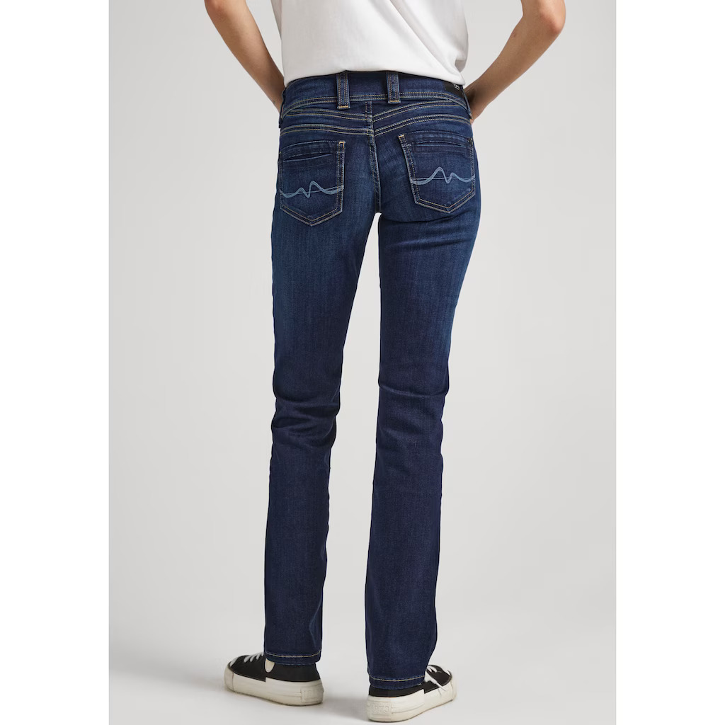 Прямые джинсы Pepe Jeans "GEN", синий (размер 26/30) — фото 2