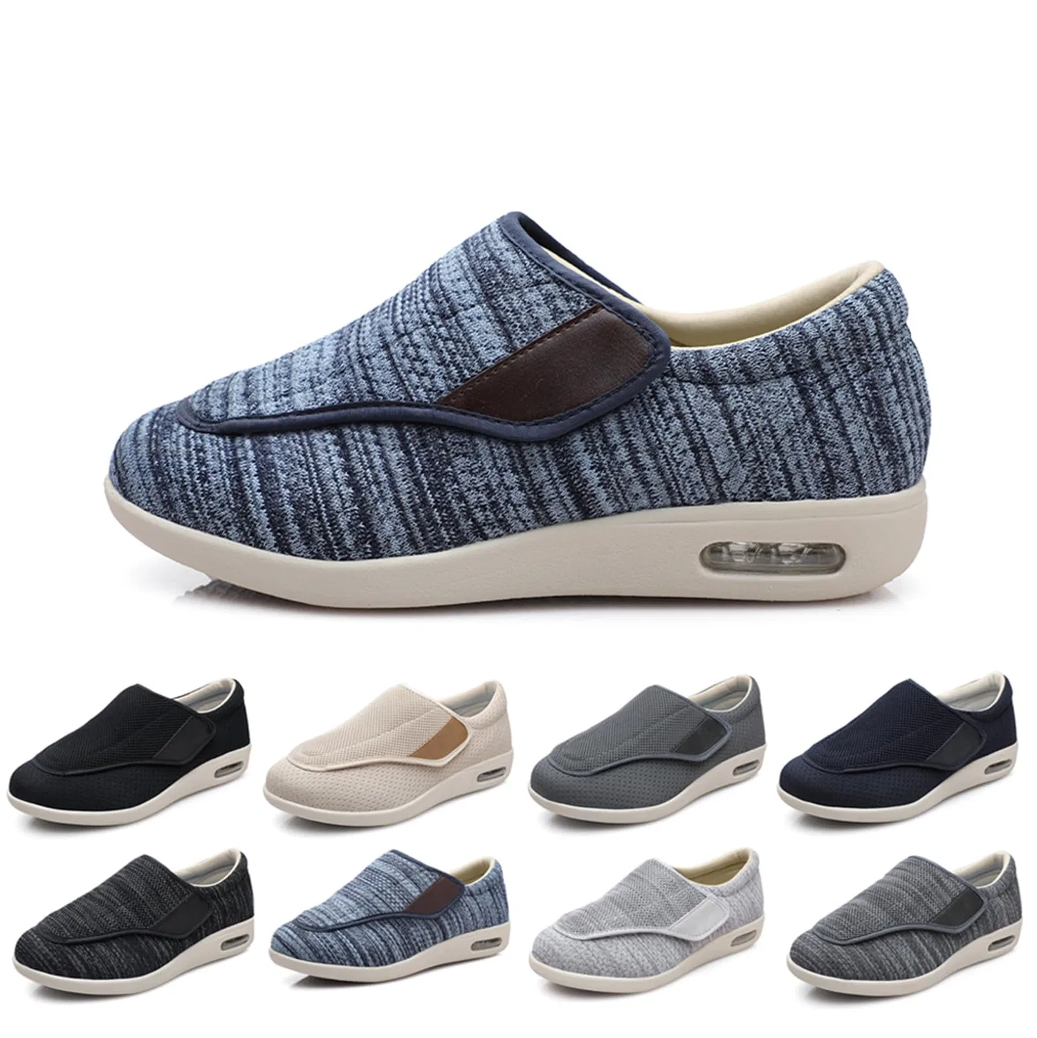 Детские диабетические ортопедические туфли с регулировкой IRCHA, Light Blue