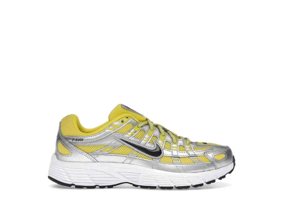Детские кроссовки Lifestyle Nike P-6000, Lightning/Metallic Silver/White/Black