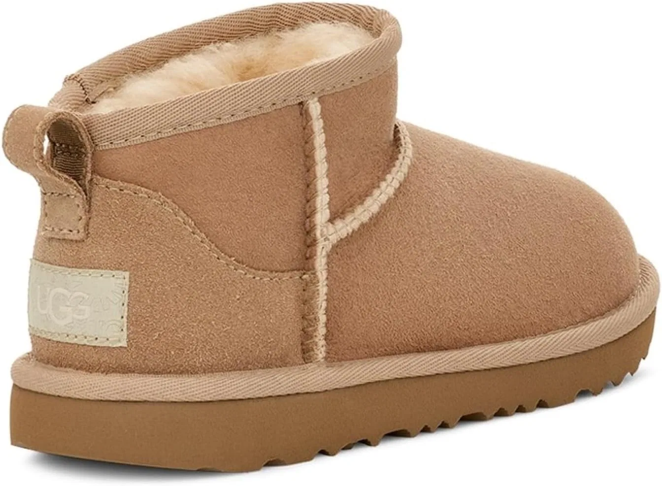 Детские сапоги для девочек Classic Ultra Mini UGG, Sand — фото 2