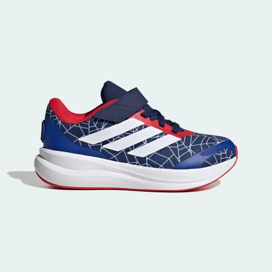 Детские кроссовки с принтом Marvel Spider Man El C adidas, Светло-синий