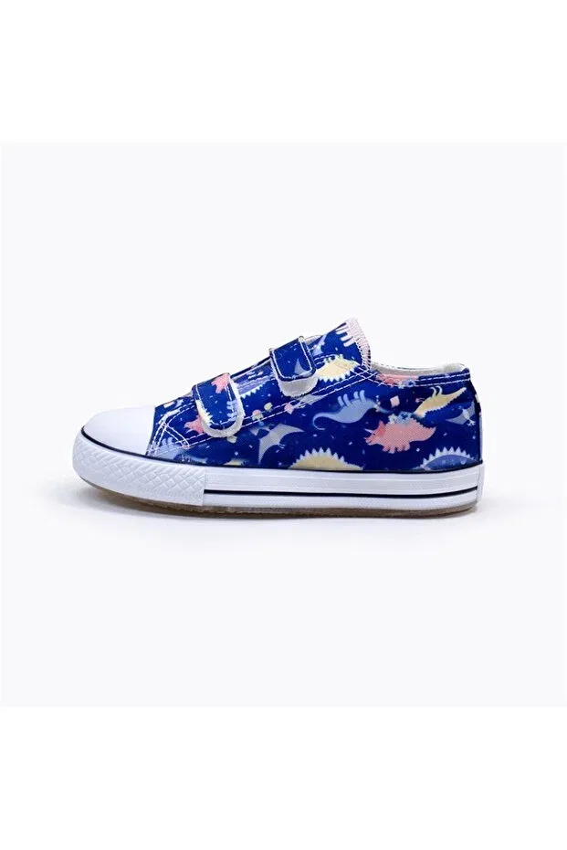 Детские туфли для мальчиков с принтом Dino Shoes Ugly Duck, Blue