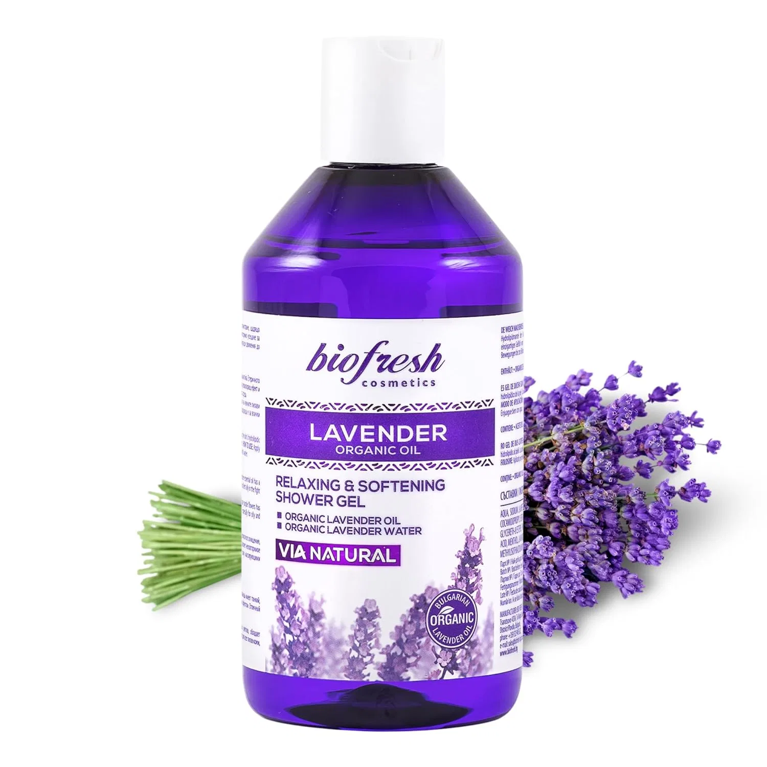 Гель для душа Лаванда, biofresh cosmetics, 300 мл