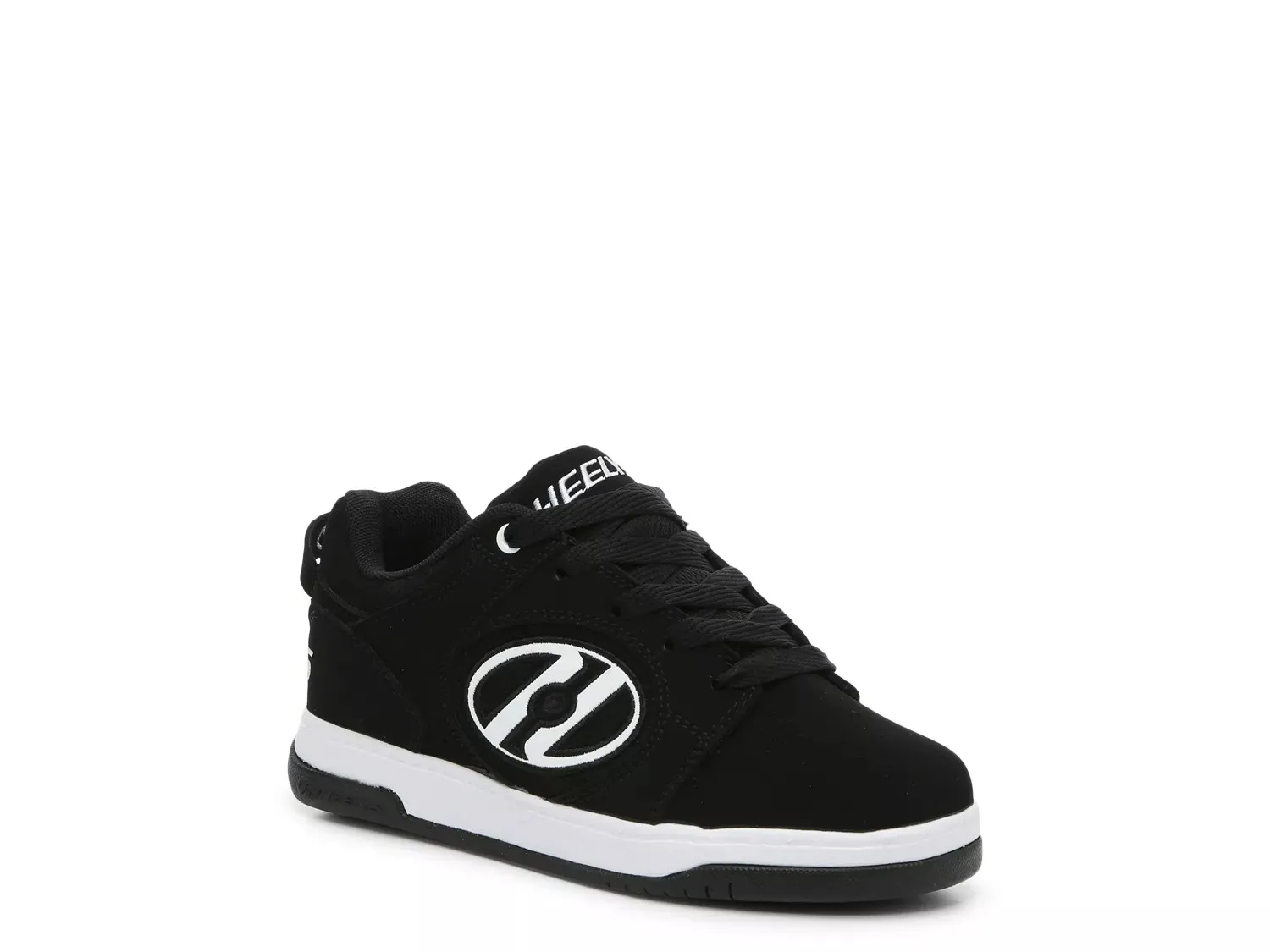 

Кроссовки Heelys Voyager Skate Shoe — детские, черные/белые