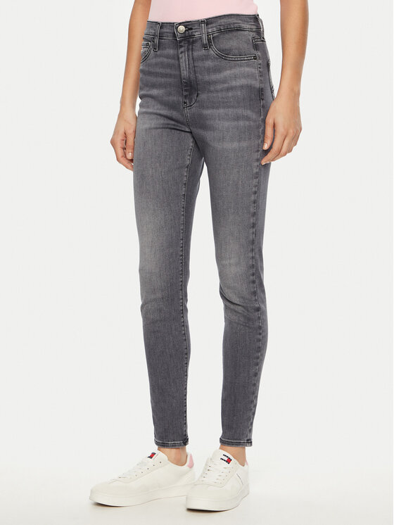 

Обтягивающие джинсы Sylvia DW0DW19590 Tommy Jeans, серый