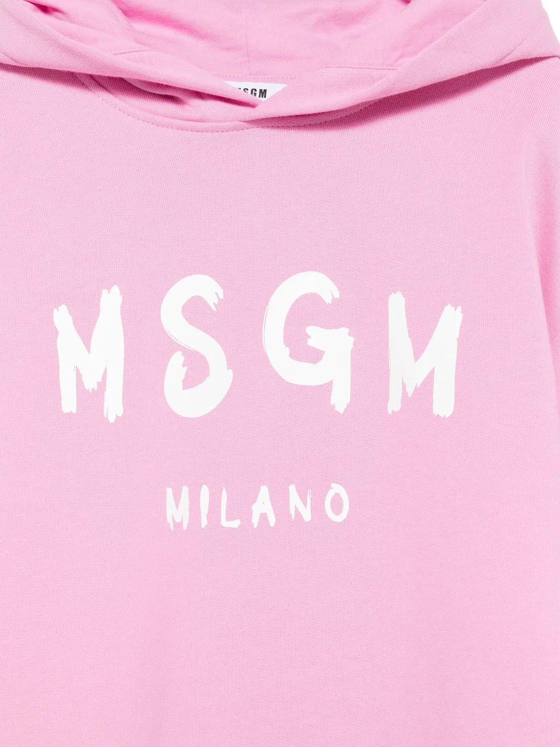 MSGM Худи с логотипом розового цвета — фото 2