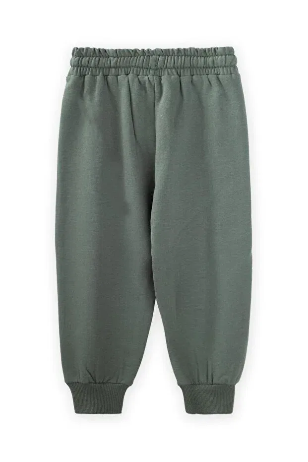 Детские брюки для девочек прямые Спортсвир Cigit, Khaki Green — фото 2