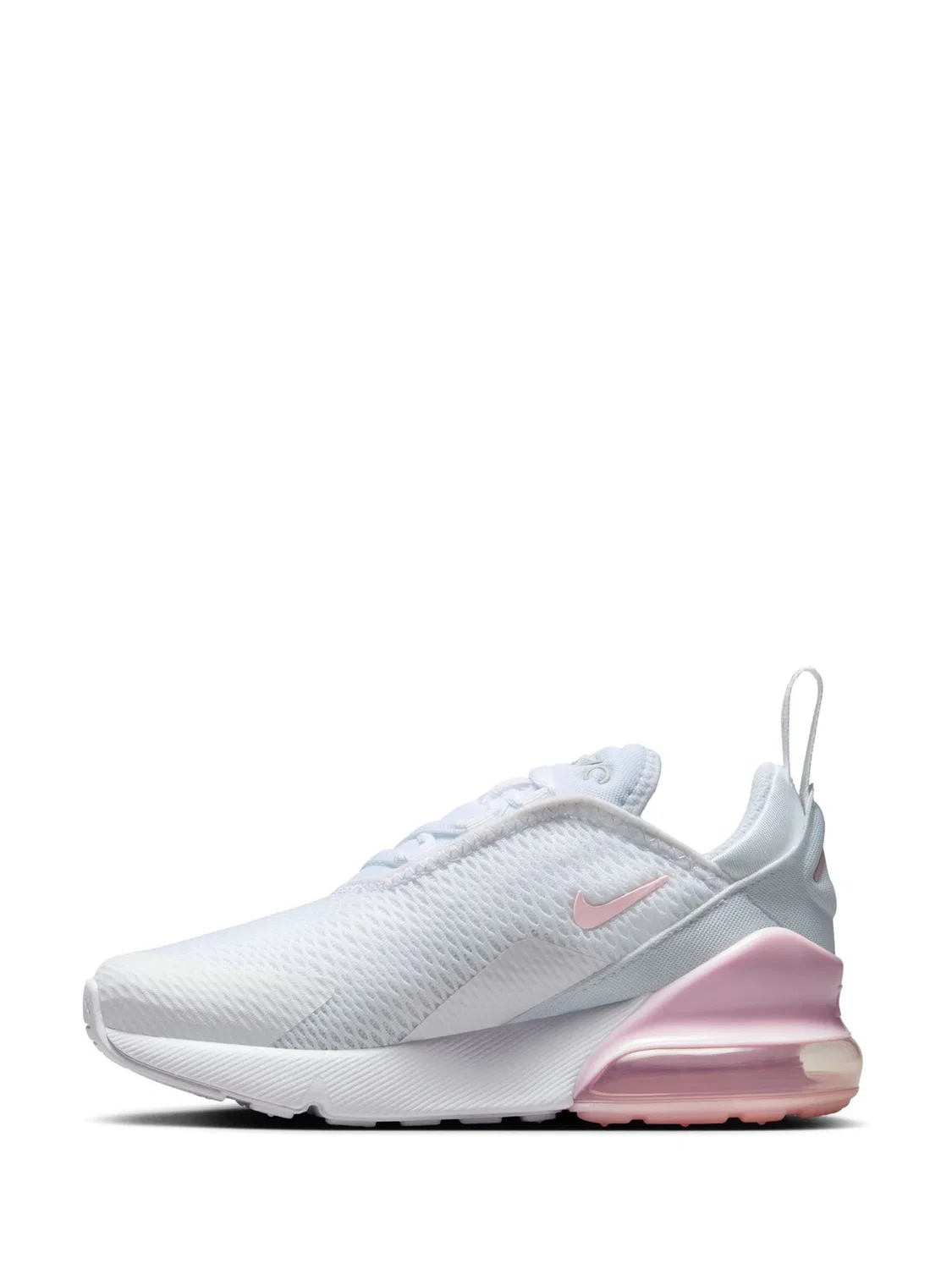 Кроссовки Nike Air Max 270, белый/розовый пена — фото 4