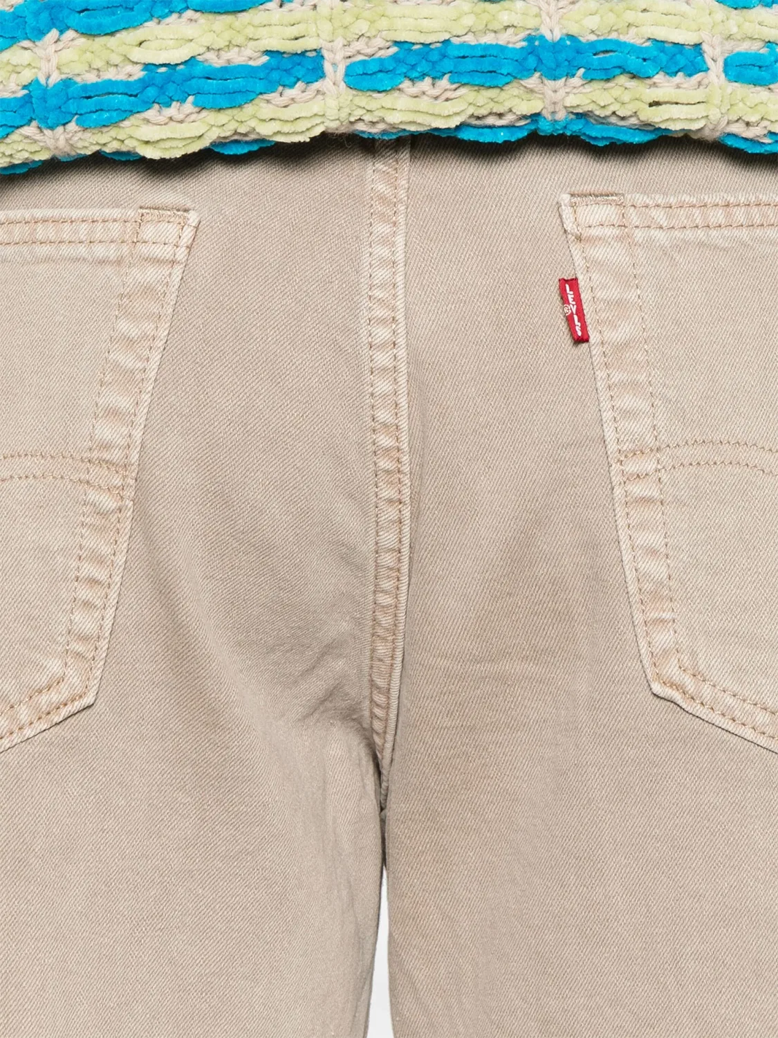 Levi's Джинсы 568 коричневые — фото 2