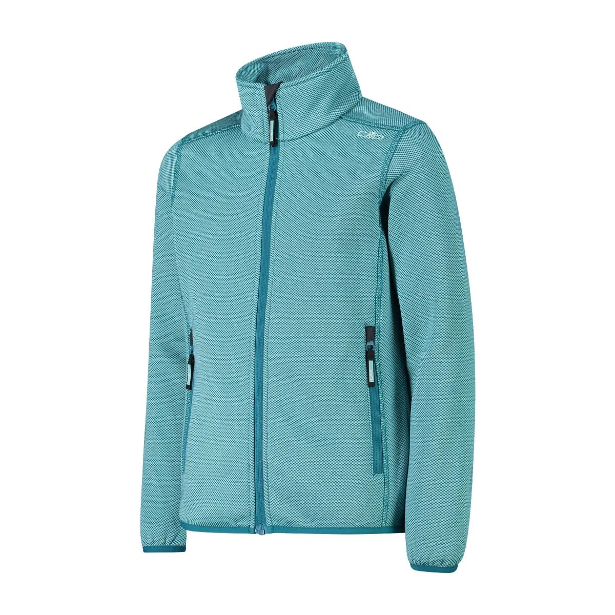 Детская флисовая куртка для девочек Knit-Tech Cmp, Turkis Pastellblau — фото 3